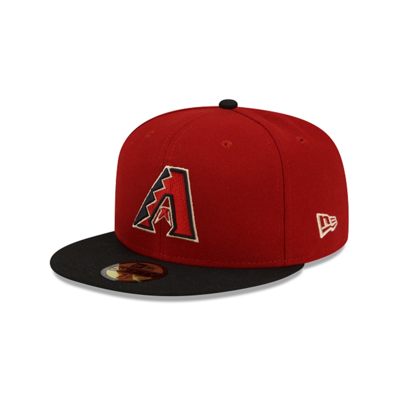 Arizona Diamondbacks MLB New Era Men’s Maroon 59Fifty Authentic Collection Fitted Hat