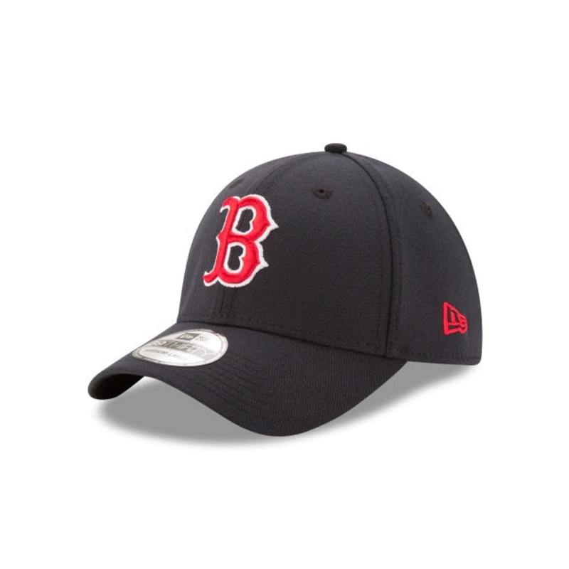 Boston Red Sox MLB New Era Men’s Navy 39Thirty Team Classic Stretch Fit Hat