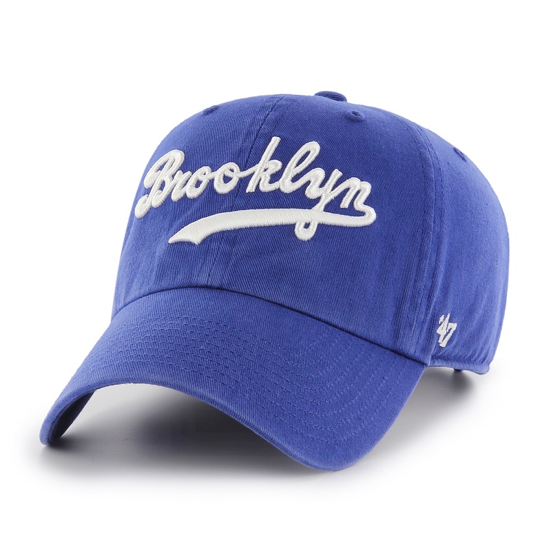 Brooklyn Dodgers MLB 47 Brand Men’s Royal Blue Vintage Clean Up Adjustable Hat