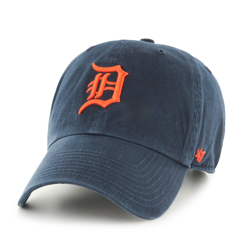 Detroit Tigers MLB 47 Brand Men’s Navy Clean Up Adjustable Hat