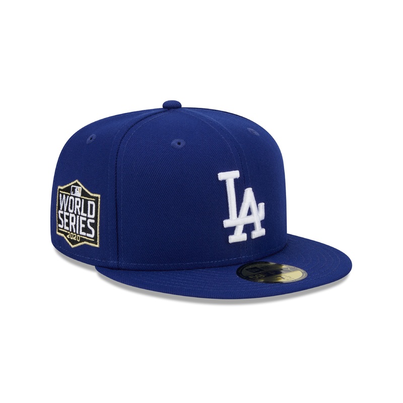 Los Angeles Dodgers MLB New Era Men’s Royal Blue 59Fifty 2020 World Series Fitted Hat