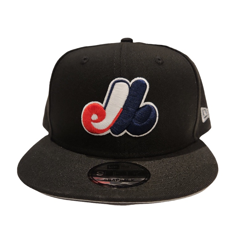 Montreal Expos MLB New Era Men’s Black 9Fifty Cooperstown Snapback