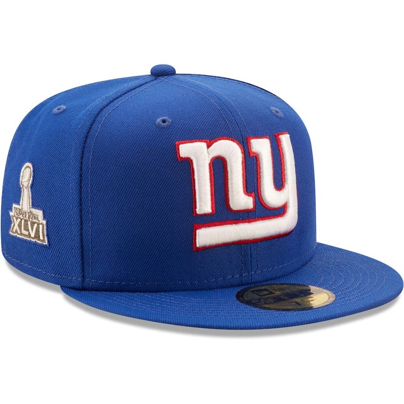 New Era Royal New York Giants 4x Super Bowl Champions 59FIFTY Fitted Hat