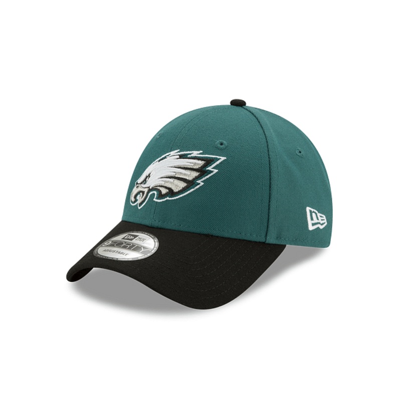 Philadelphia Eagles NFL New Era Men’s Green/Black 9Forty The League Two Tone Adjustable Hat