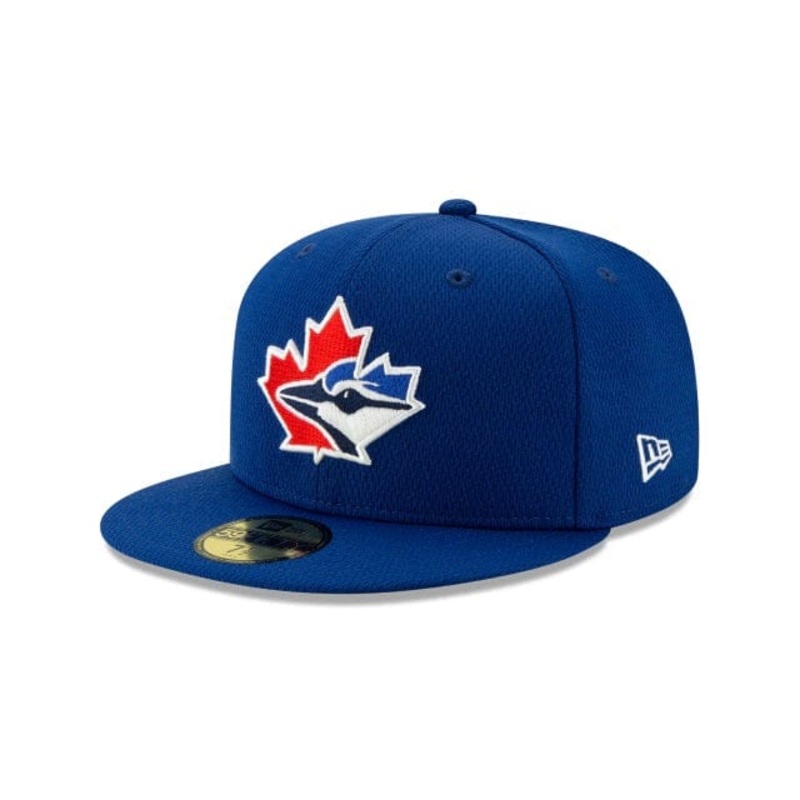 Toronto Blue Jays MLB New Era Men’s Royal Blue 59Fifty Batting Practice Fitted Hat