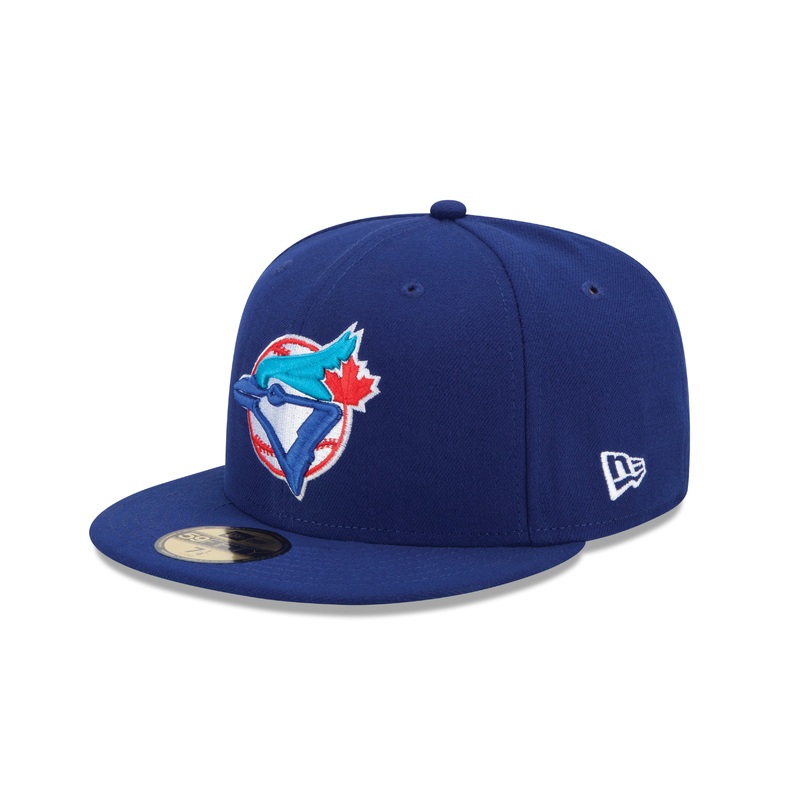 Toronto Blue Jays MLB New Era Men’s Royal Blue 59Fifty Cooperstown Fitted Hat