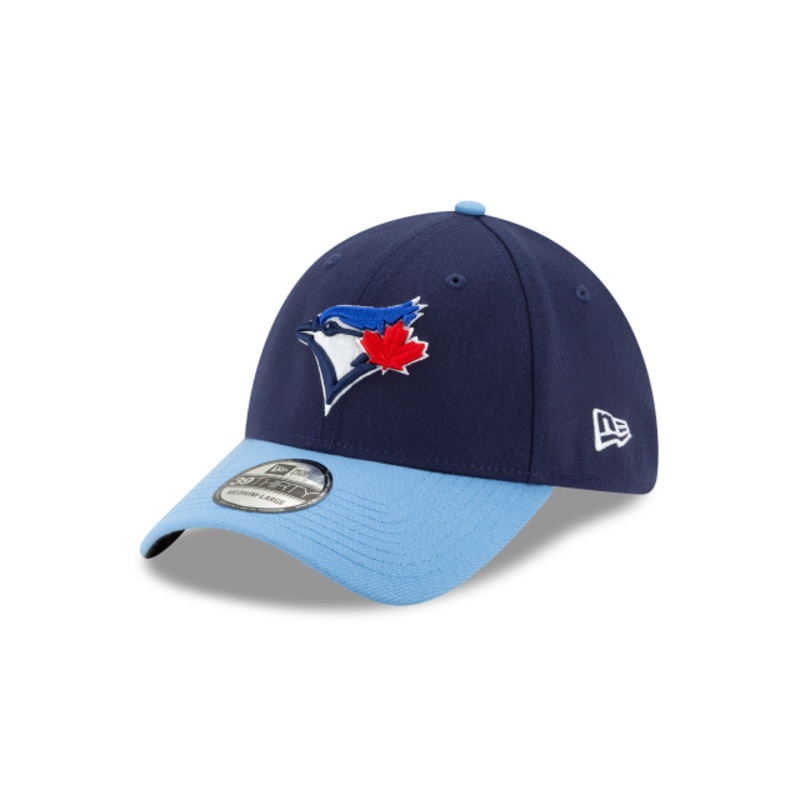 Toronto Blue Jays MLB New Era Men’s Royal/Light Blue 39Thirty Team Classic Alternate 4 Stretch Fit Hat