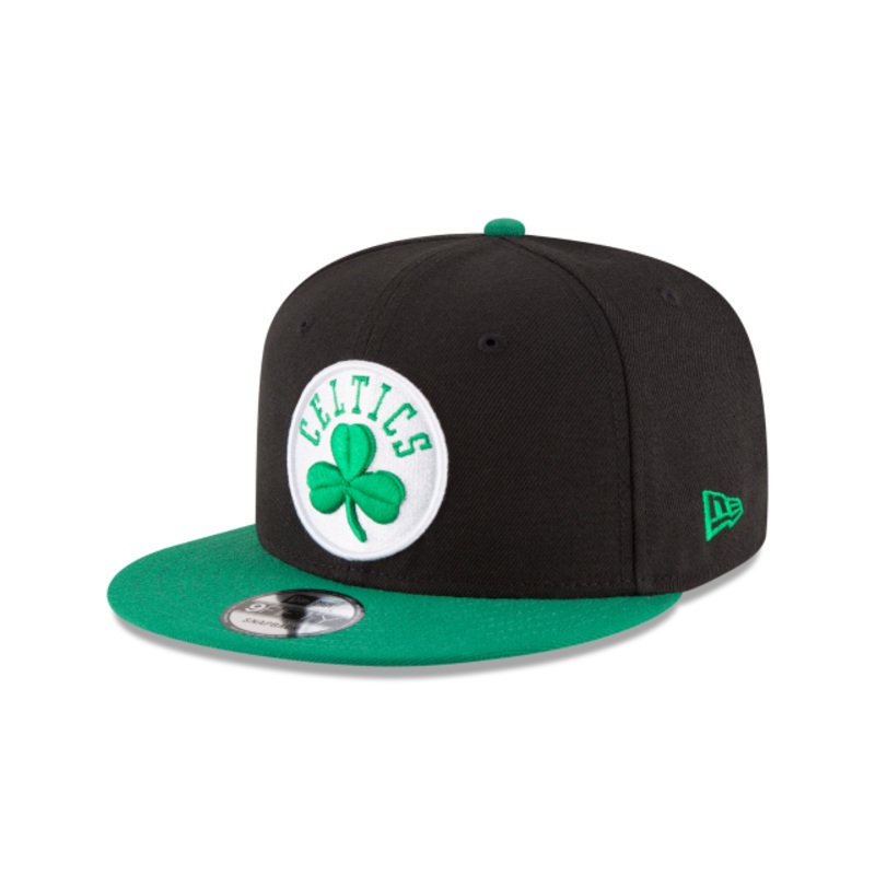 Boston Celtics NBA New Era Men’s Black/Green 9Fifty Two Tone Snapback