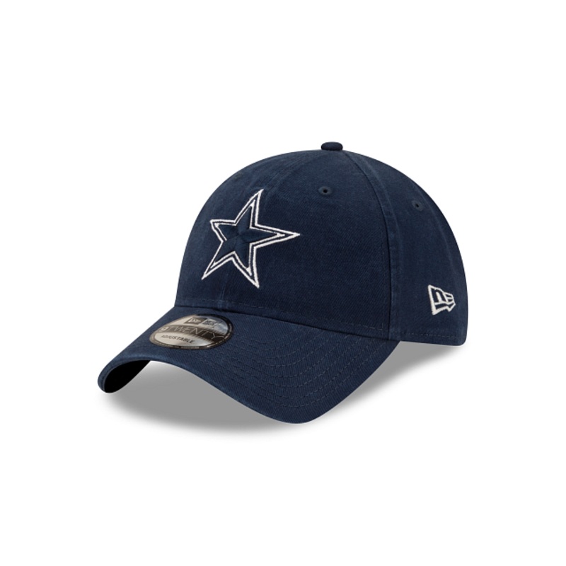 Dallas Cowboys NFL New Era Men’s Navy 9Twenty Core Classic Adjustable Hat