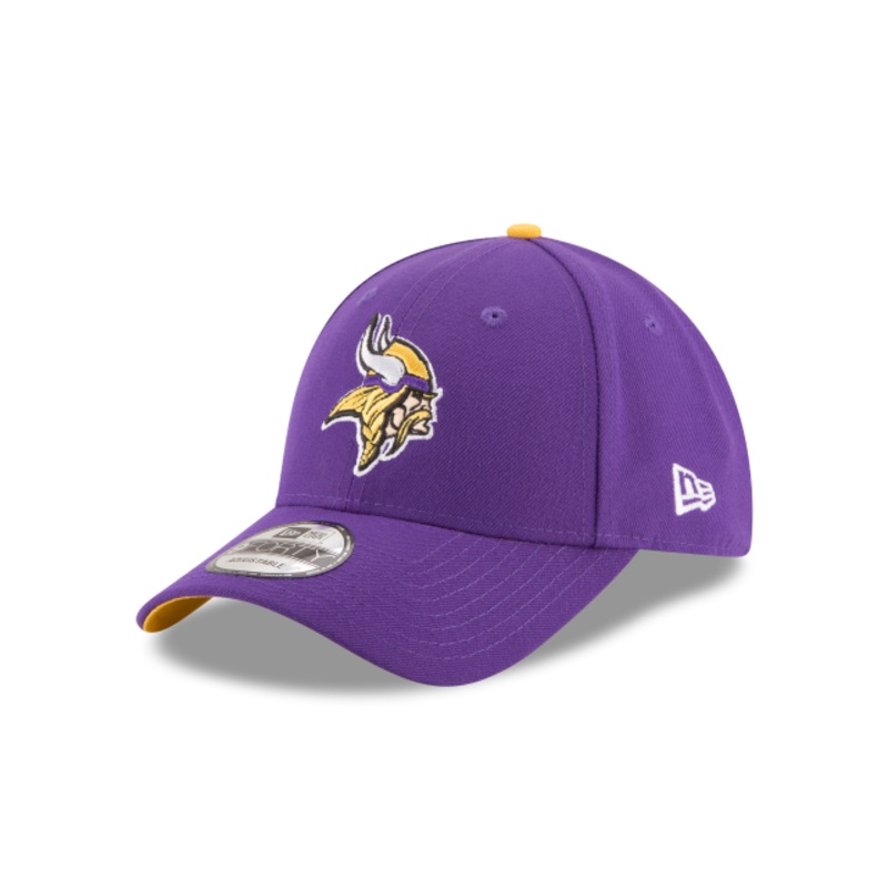 Minnesota Vikings NFL New Era Men’s Purple 9Forty The League Adjustable Hat