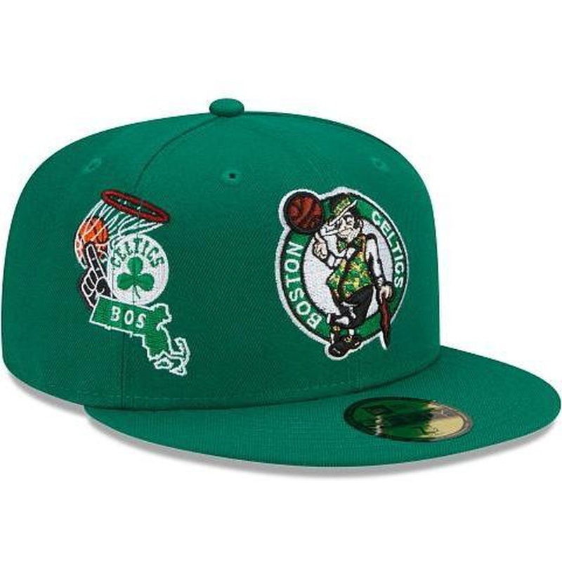 New Era Boston Celtics Fan Out 59fifty Fitted Hat