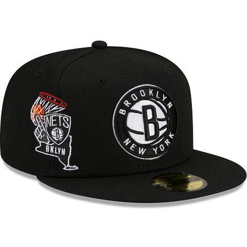 New Era Brooklyn Nets Fan Out 59fifty Fitted Hat