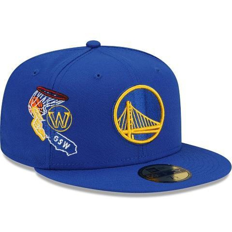 New Era Golden State Warriors Fan Out 59fifty Fitted Hat