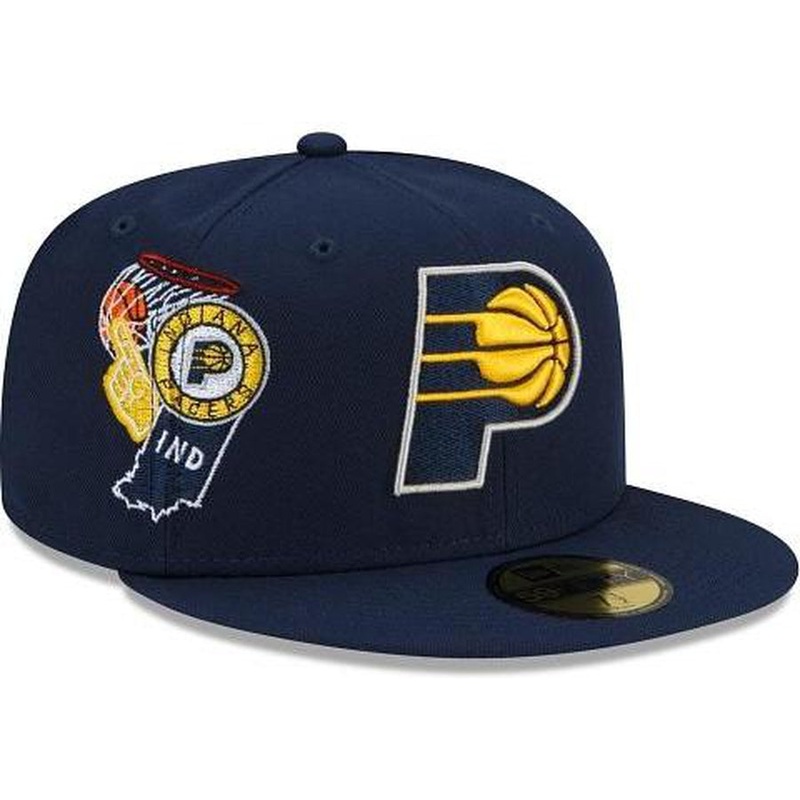New Era Indiana Pacers Fan Out 59fifty Fitted Hat