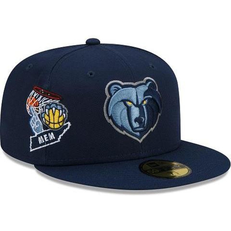 New Era Memphis Grizzlies Fan Out 59fifty Fitted Hat
