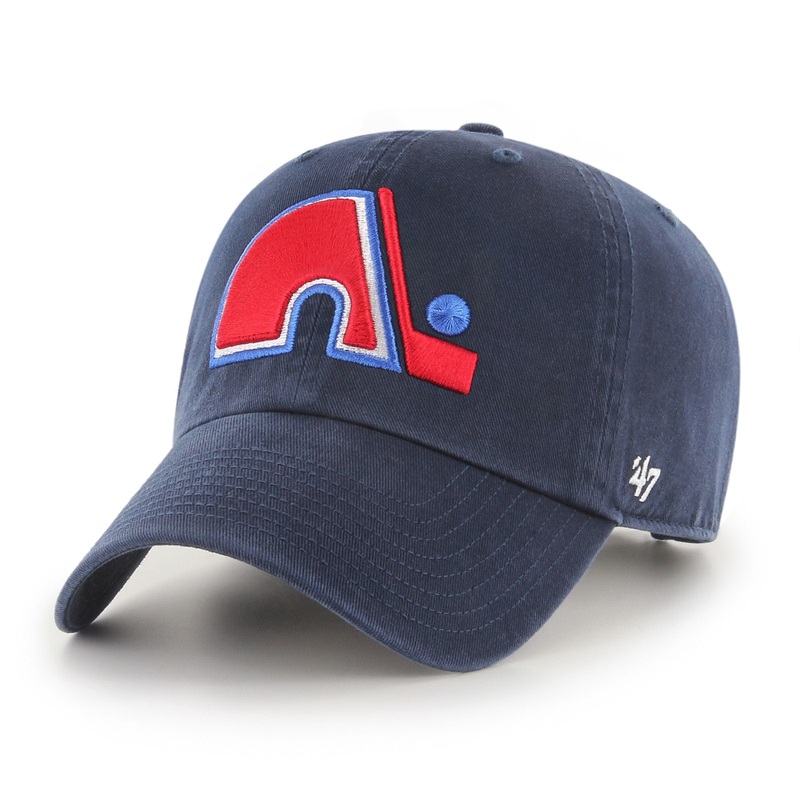 Quebec Nordiques NHL 47 Brand Men’s Navy Clean Up Adjustable Hat