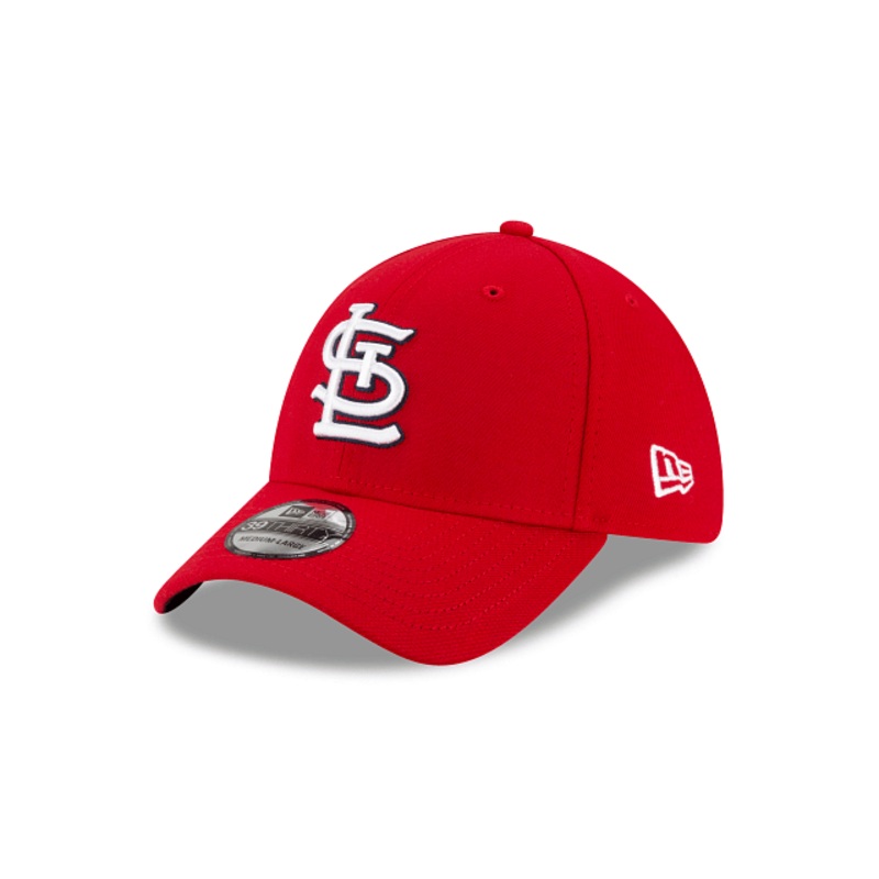St. Louis Cardinals MLB New Era Men’s Red 39Thirty Team Classic Stretch Fit Hat