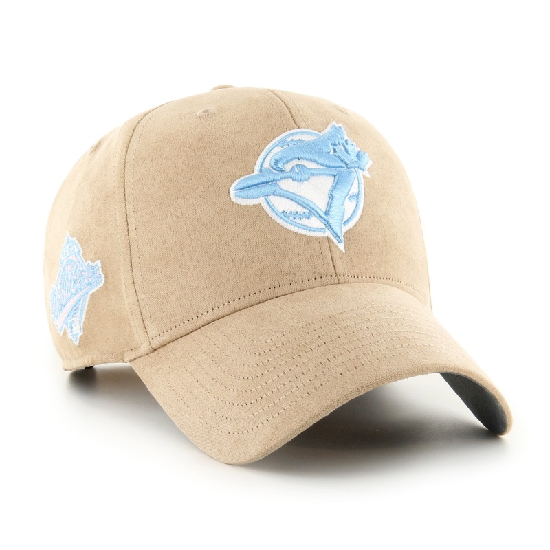 Toronto Blue Jays MLB 47 Brand Men’s Khaki Ultra Suede 1993 World Series MVP Adjustable Hat