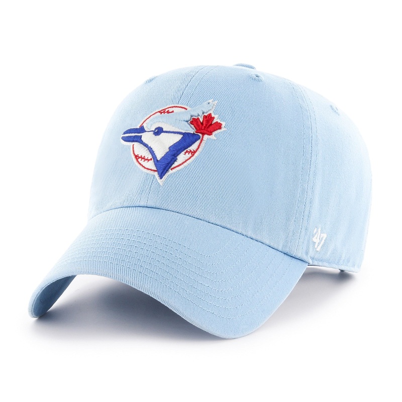 Toronto Blue Jays MLB 47 Brand Men’s Light Blue Cooperstown Clean Up Adjustable Hat