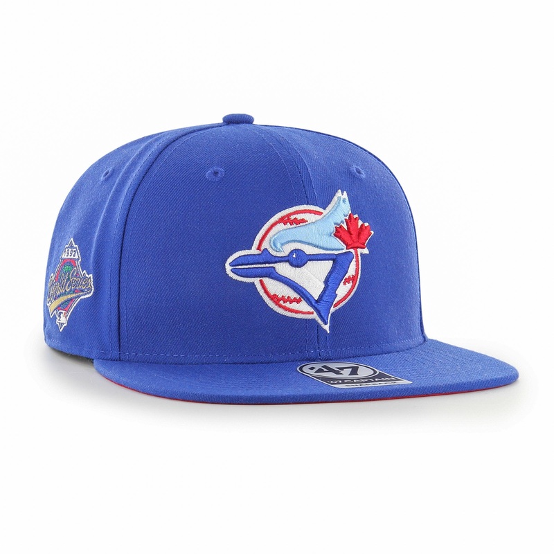 Toronto Blue Jays MLB 47 Brand Men’s Royal Blue 1992 World Series Sure Shot Under Captain Snapback