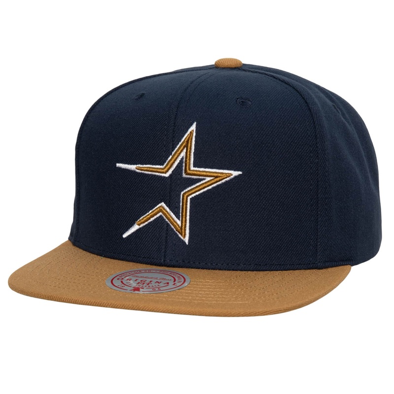 Houston Astros MLB Mitchell & Ness Men’s Navy Evergreen Snapback