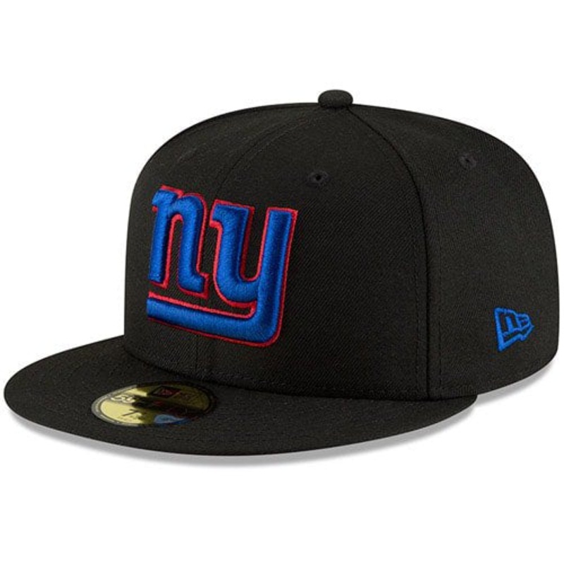 New Era New York Giants Omaha Black/Royal Blue 59FIFTY Fitted Hat