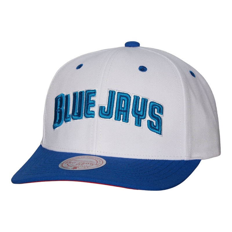Toronto Blue Jays MLB Mitchell & Ness Men’s White Evergreen Snapback