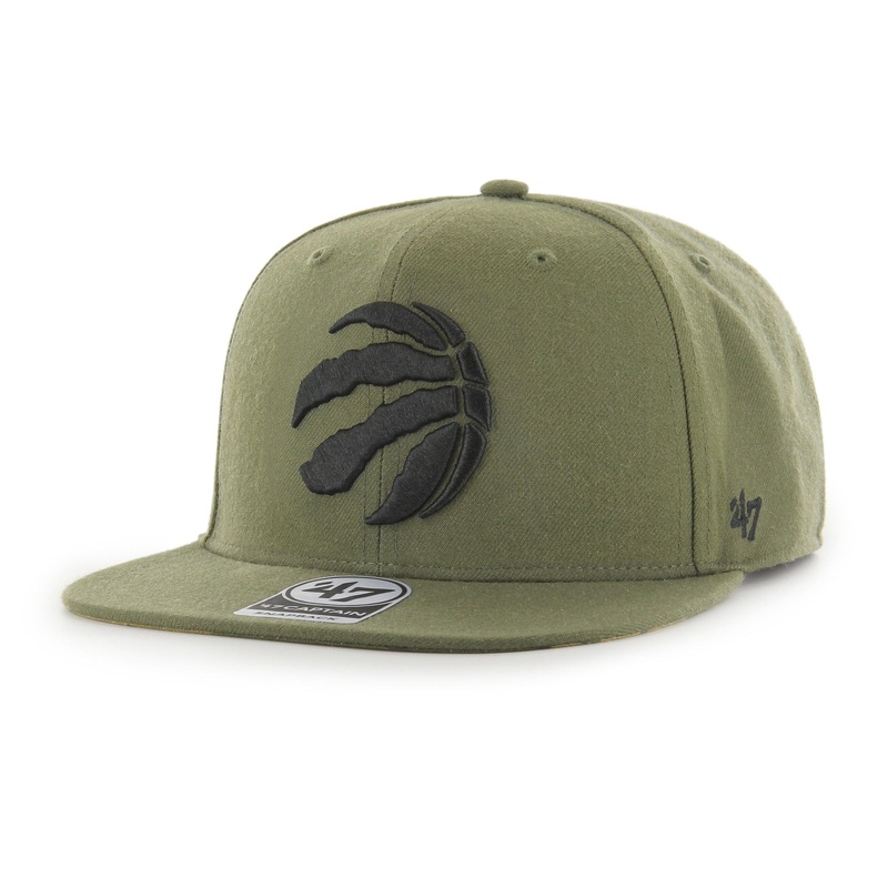 Toronto Raptors NBA 47 Brand Men’s Ballpark Camo Captain Snapback