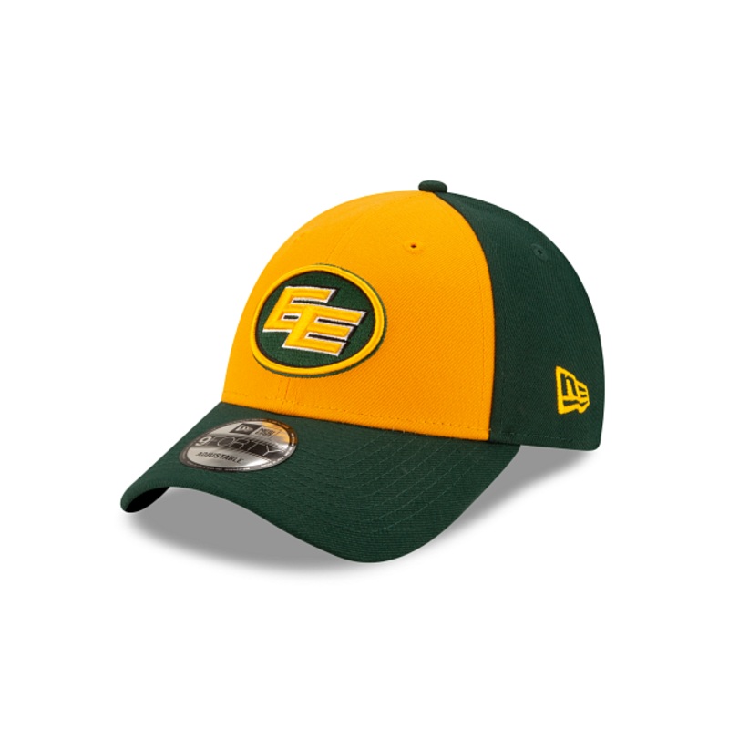 Edmonton Elks CFL New Era Men’s Yellow/Green 9Forty Alternate Snapback