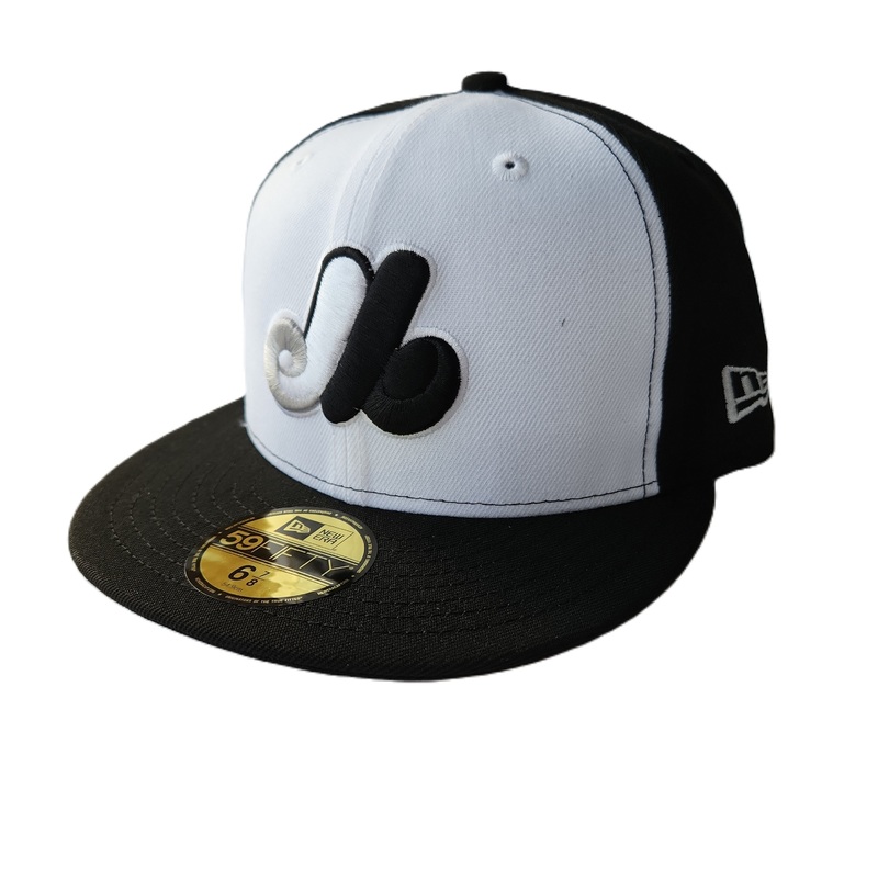 Montreal Expos MLB New Era Men’s Black/Grey 59Fifty Cooperstown Fitted Hat