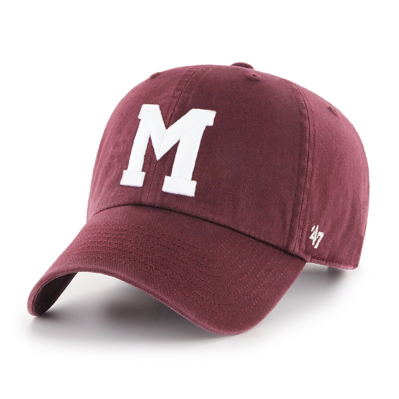 Montreal Maroons NHL 47 Brand Men’s Maroon Vintage Clean Up Adjustable Hat
