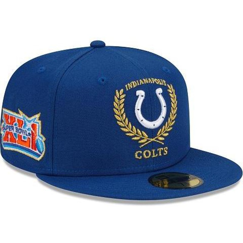 New Era Indianapolis Colts Gold Classic 59fifty Fitted Hat