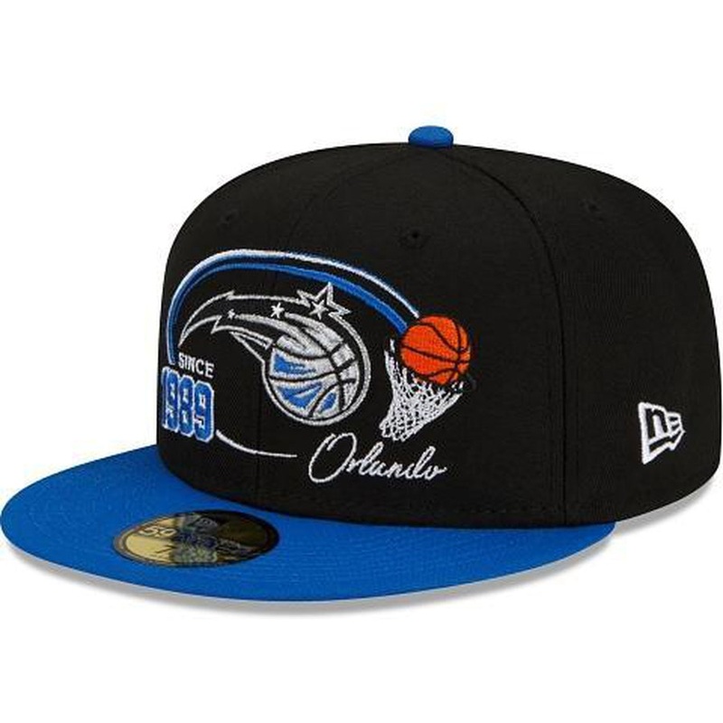 New Era Orlando Magic Two-Tone Hoops 59fifty Fitted Hat