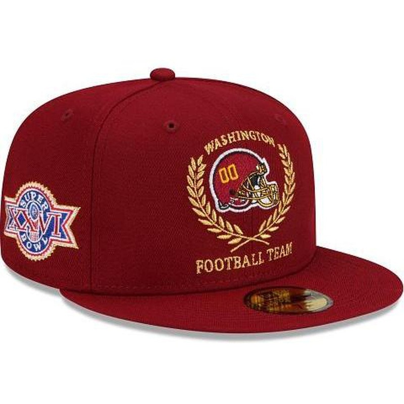 New Era Washington Football Team Gold Classic 59fifty Fitted Hat