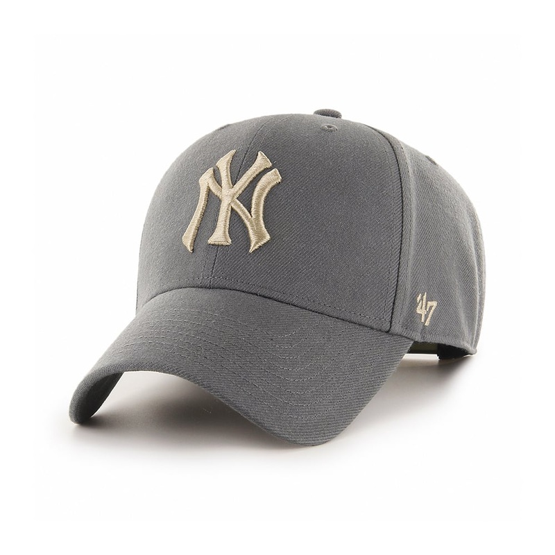 New York Yankees MLB 47 Brand Men’s Grey MVP Smoke Show Snapback