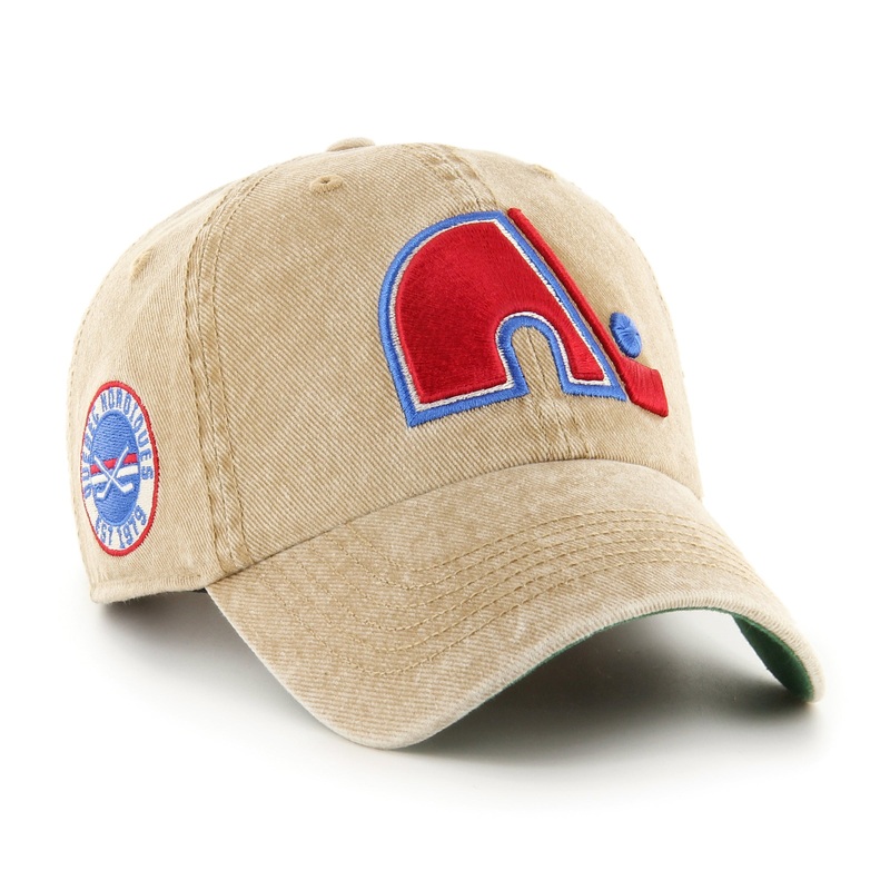 Quebec Nordiques NHL 47 Brand Men’s Beige Earldor Clean Up Adjustable Hat