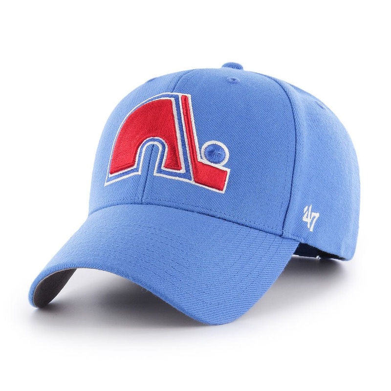 Quebec Nordiques NHL 47 Brand Men’s Light Blue MVP Adjustable Hat