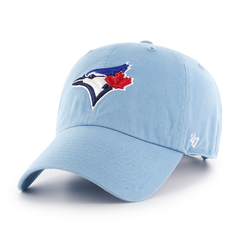 Toronto Blue Jays MLB 47 Brand Men’s Light Blue Clean Up Adjustable Hat