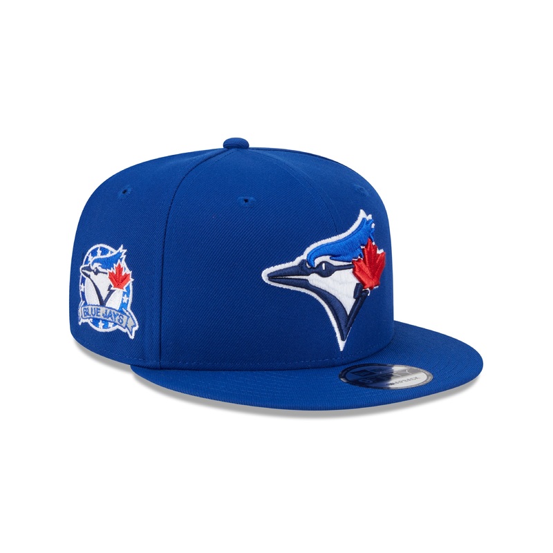 Toronto Blue Jays MLB New Era Men’s Royal 9Fifty E3 Two Patch Snapback