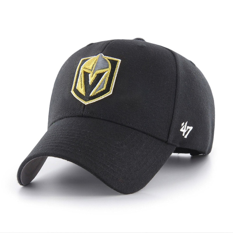 Las Vegas Golden Knights NHL 47 Brand Men’s Black MVP Adjustable Hat