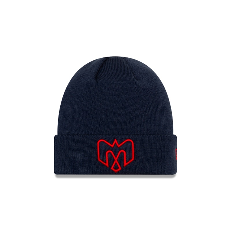 Montreal Alouettes CFL New Era Men’s Navy Raised Cuff Knit Hat
