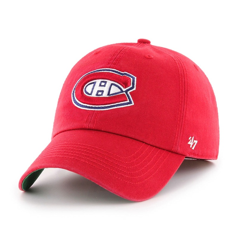 Montreal Canadiens NHL 47 Brand Men’s Red Franchise Stretch Fit Hat