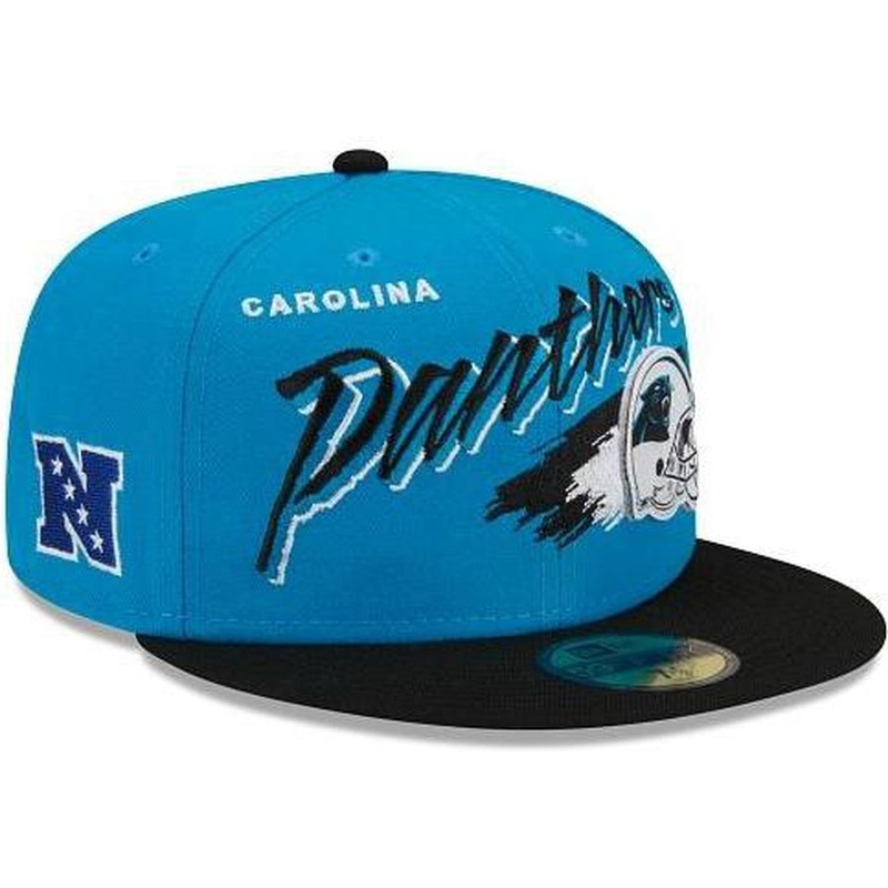 New Era Carolina Panthers Helmet 59fifty Fitted Hat