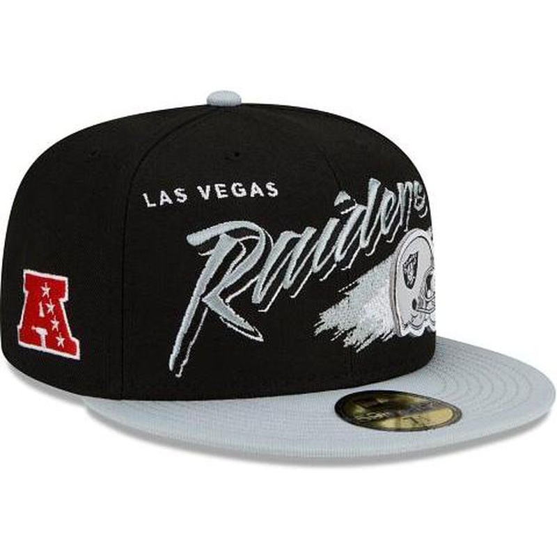 New Era Las Vegas Raiders Helmet 59fifty Fitted Hat