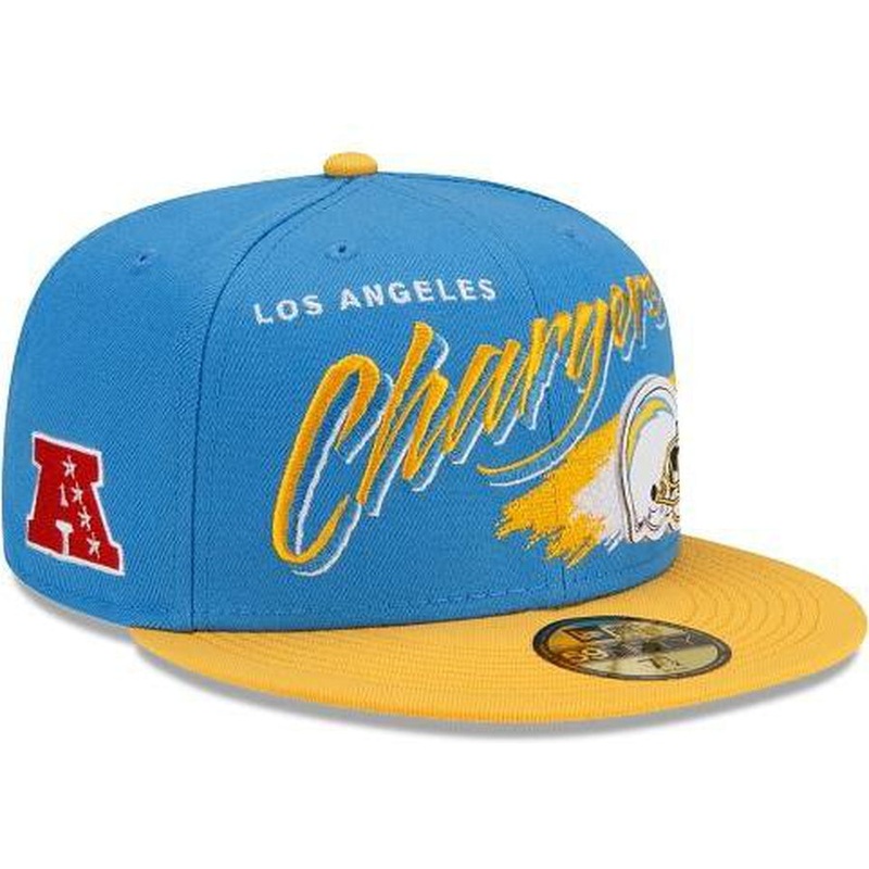 New Era Los Angeles Chargers Helmet 59fifty Fitted Hat
