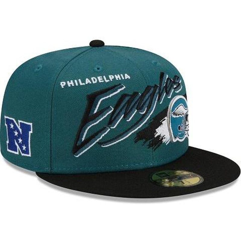 New Era Philadelphia Eagles Helmet 59fifty Fitted Hat