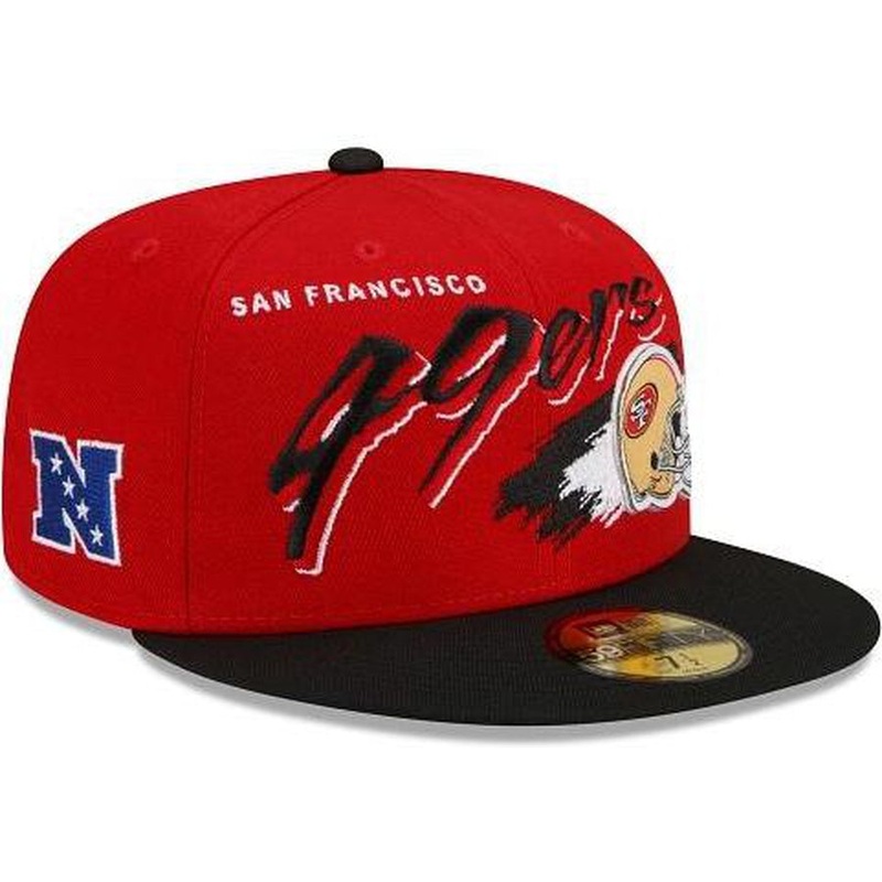 New Era San Francisco 49ers Helmet 59fifty Fitted Hat