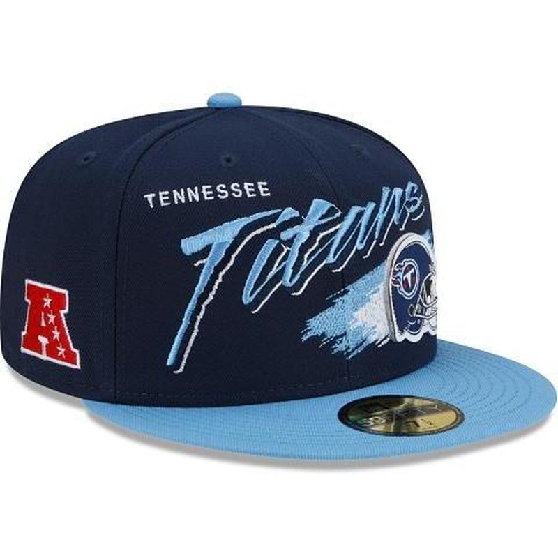 New Era Tennessee Titans Helmet 59fifty Fitted Hat