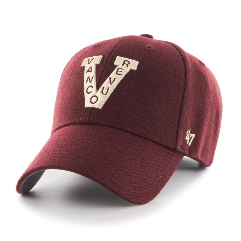 Vancouver Millionaires NHL 47 Brand Men’s Maroon MVP Adjustable Hat