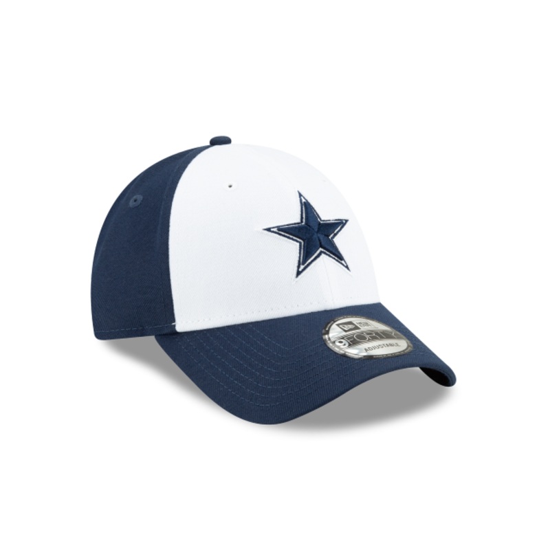 Dallas Cowboys NFL New Era Men’s Navy/White 9Forty The League Adjustable Hat